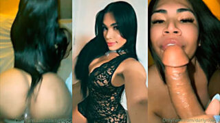 El trans Darlyn Castillo singando duro le destrozan el culo