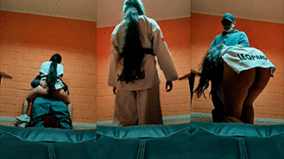 Puta de artes marciales singando duro a su profesor