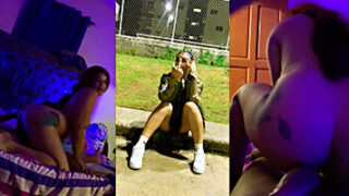 Reina azul dominicana con esa polla curva