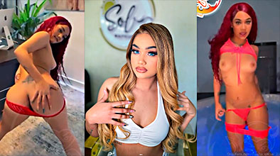 Masha abre en 4 mostrando todo a rojo en vivo