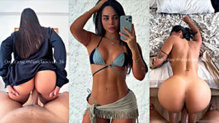 La puta de Daniela oviedo singando duro con un guebo grande