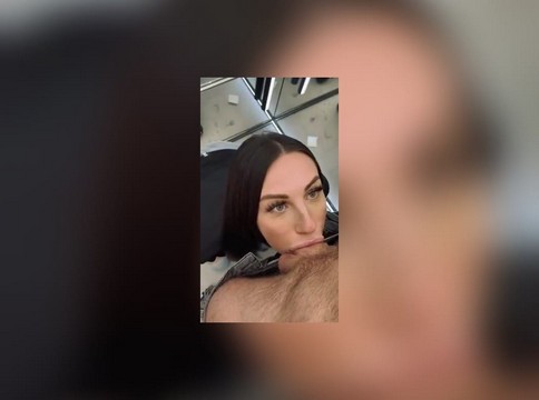 Amazing Deepthroat in changing room of the store