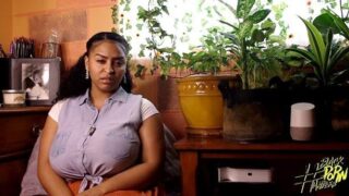 Busty Gaia masturbating for the fans