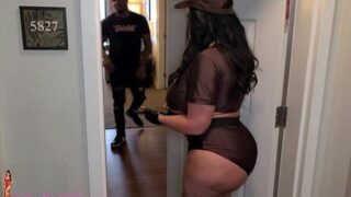 Busty Kailani Kai Delivering a package at the hotel