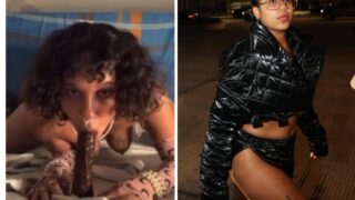 Dominican Rapper Tokischa Sucking Dildo