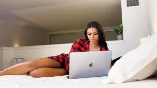 Halle fucking with the bald guy from brazzer