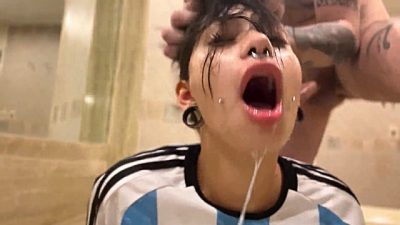 Loses a bet with France and gets brutally fucked