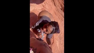 Luh Thick riding a BBC on the mountain