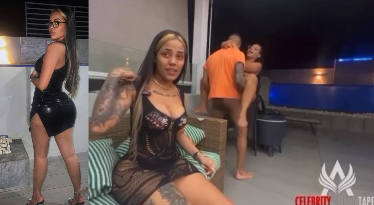 Mami Kim Yailin sister in an interview xxx while her friend is being fucked