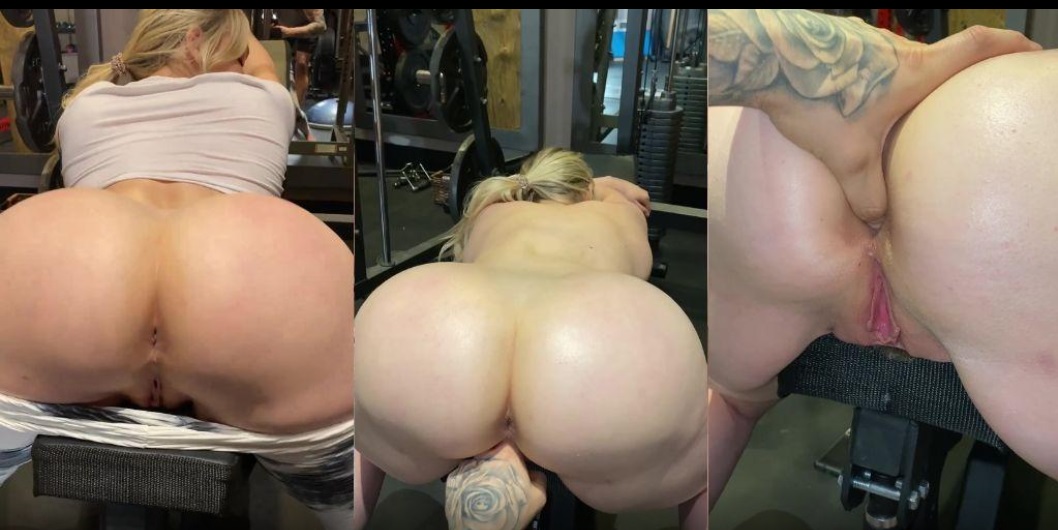 Mia Malkova in the gym