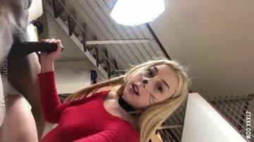 Mrs Parker playing with her friend’s bbc