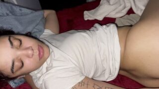 Tyagra Hairy pussy fucked by bbc