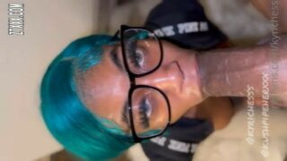 amazing blowjob kyrichess cum in mouth