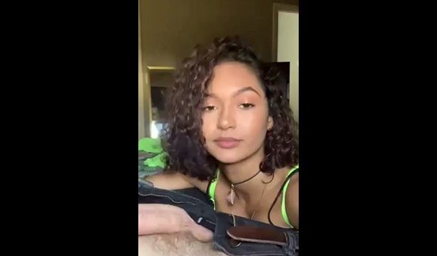 gaialove888 milking a white cock