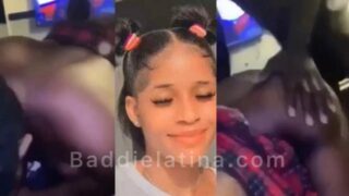 African Tiktoker Angie Stylish fucking Two Bbc