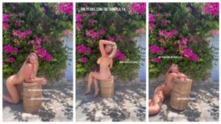 Beth Lily Full Naked Outdoor Photoshoot