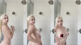 Burch Twins Lauren Nude Shower OnlyFans Video Leaked