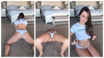 Christina Khalil Nude Body Stretch Thong Haul Video Leaked