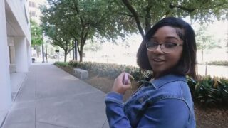 Cinnamon Jumping her big ass on the neighbor cock