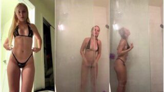 Claire Lizzy Full Shower OnlyFans Livestream Video Leaked