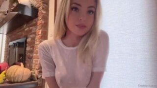 Emma Kotos No Panties Tease Video Leaked