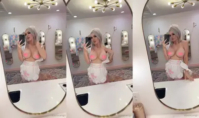 Jessica Nigri Nude Mirror Nipple Pasties