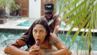 KattVD Fucking outdoors in an interview