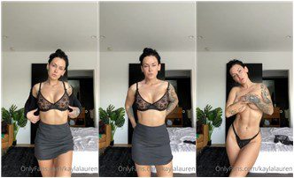 Kayla Lauren Onlyfans Nude Lingerie Striptease Ppv Video