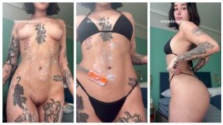 Martinaolvr Nude Come Get This Cream From Me Video