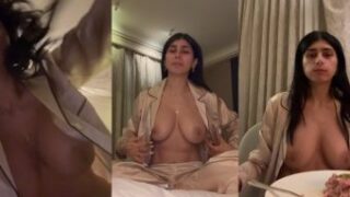 Mia Khalifa 50min Nipples Tease Livestream