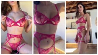 Natalie Roush Nude Valentines Day Lingerie Video Leaked