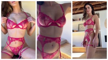 Natalie Roush Nude Valentines Day Lingerie Video Leaked