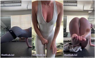 Stpeach Sexy Workout Instructor Video Leaked