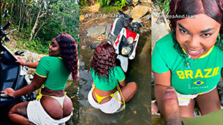 Videos de Andrea Ortiz mamando guebo y sacando mucha leche en xpaja