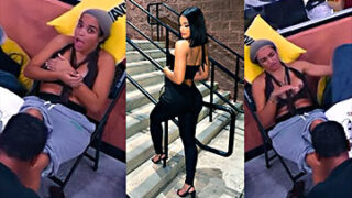 Videos de Crusita de la casa de Alofoke mostrando los senos en xpaja