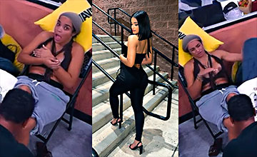 Videos de Crusita de la casa de Alofoke mostrando los senos en xpaja