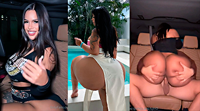 Videos de La puta culona Gracie Bon singando con el de Uber dentro del carro en xpaja