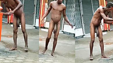 Videos de Dominicano que vive en las calles desnudo con tremendo guebo en xpaja